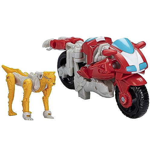 Transformers - Película Despertar de Las Bestias - Beast Alliance - Pack Doble Beast Weaponizers - Juguetes de Arcee y Cheetor - A Partir de 6 años - 12,5 cm