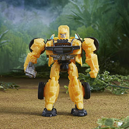 Transformers: Rise of The Beasts - Figura Beast Alliance Battle Changers de Bumblebee de 11,4 cm - A Partir de 6 años