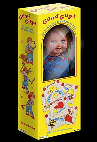 Trick or Treat Muñeca Chucky Good Guy Deluxe Childsplay con Caja de presentación
