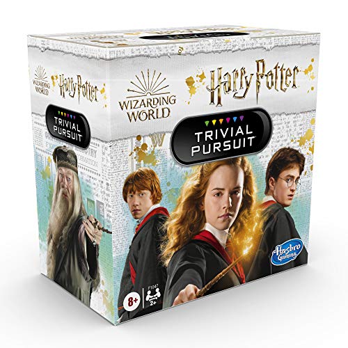 Trivial Pursuit: Wizarding World Harry Potter Edition Juego de preguntas compacto para 2 o más jugadores, 600 preguntas de trivia, a partir de 8 años ()