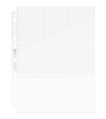 Ultimate Guard 9-Pocket Pages (100) Card Binders Sheets (Playmobil A52C78B580)