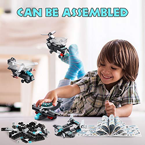 VATOS Robot Stem Juguetes de Construcción 25-in-1 577 PCS Educativo Ingeniería Bloques Aprendizaje Kit de Juguetes Diversión Creativa Mejor Regalo de Juguete para Niños de 6 años o más Niños y Niñas