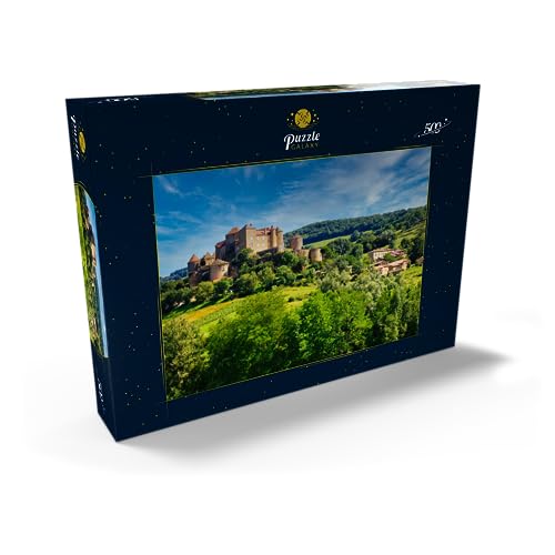 Vista del Castillo De Berzé En Borgoña (Francia) - Premium 500 Piezas Puzzles - Colección Especial MyPuzzle de Puzzle Galaxy