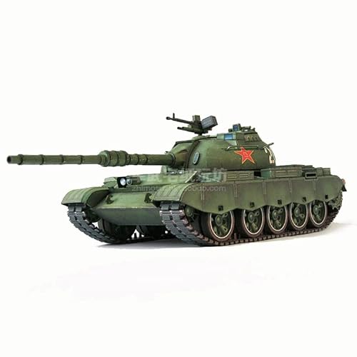 WANSUPYIN 2023 Escala 1:35 China 79 Tipo tanque de batalla principal Modelo de papel Modelo de tanque de simulación para colección (kit sin montar) Modelo de exhibición