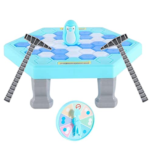 Wenmin Rompehielos Juego - Nuevo juego Trampa para pingüinos | Frozen Board Games Juego de mesa para niños Mini Penguin Trap Knock Ice To Save The Penguin