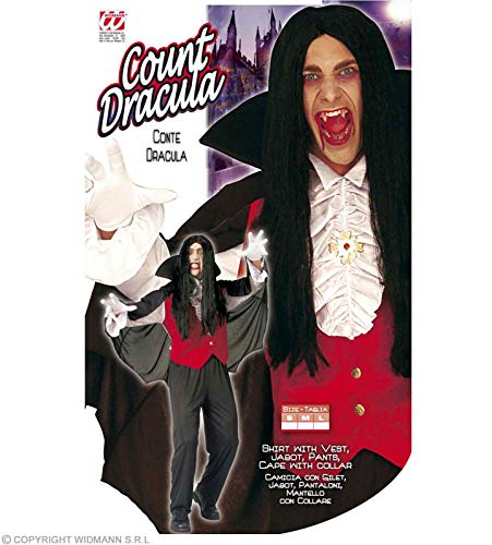 WIDMANN 599386031 - Disfraz de Conde Dracula Talla m