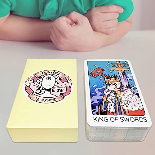 WuChunRui Cartas del Tarot del Tercer Ojo Third Eye Tarot Cards Tarot Card Family Game
