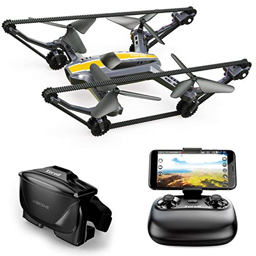 Xerall X-TANKCOPTER Cuadricóptero - Tanque Drone, CÁMARA HD
