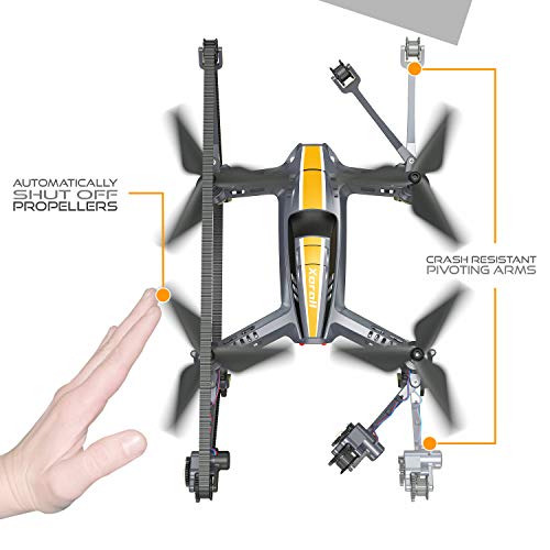 Xerall X-TANKCOPTER Cuadricóptero - Tanque Drone, CÁMARA HD