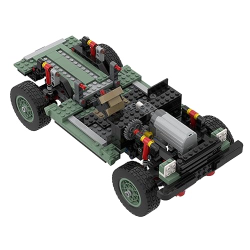 XGREPACK Kit de motor a control remoto para Lego Icons Land Rover Classic Defender 90 10317 Juego de coche MOC Creative DIY Motor Building Set (no incluye modelo de coche)