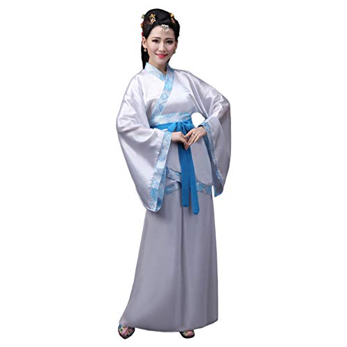 Xinvivion Chino Hanfu - Antiguo Tradicional Traje Tang Falda de Hada Costume Rendimiento Etapa Vestido para Mujer