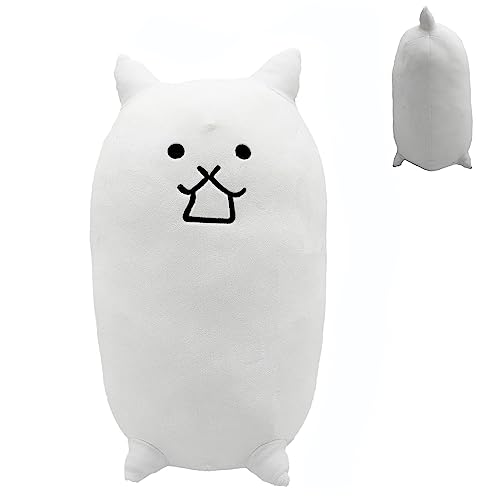 YOZO The Battle Cats Game Peripheral Doll Cat War Plush Toy Cat War Animal Cushion Cute Doll Sleeping Pillow Sofa Cushion for Kids Fans Collectible Gifts