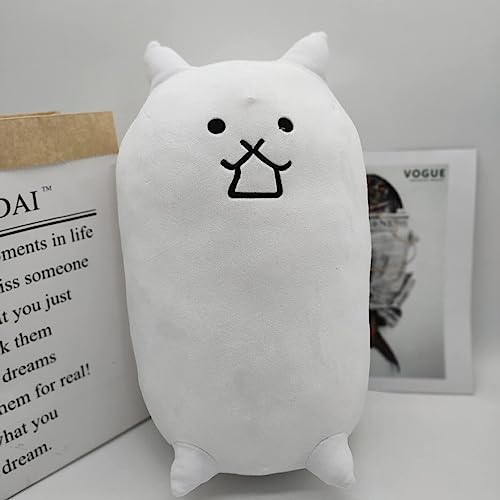 YOZO The Battle Cats Game Peripheral Doll Cat War Plush Toy Cat War Animal Cushion Cute Doll Sleeping Pillow Sofa Cushion for Kids Fans Collectible Gifts