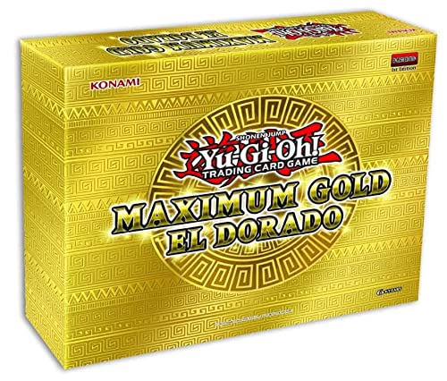 Yu-Gi-Oh! Maximum Gold: EL Dorado Box - 1st Edition English + 1 x Heartforcards Toploader