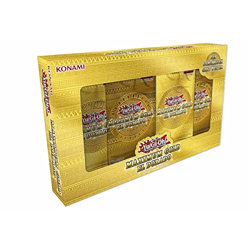 Yu-Gi-Oh! TRADING CARD GAME Maximum Gold El Dorado-Caja Individual (edición Alemana), Multicolor