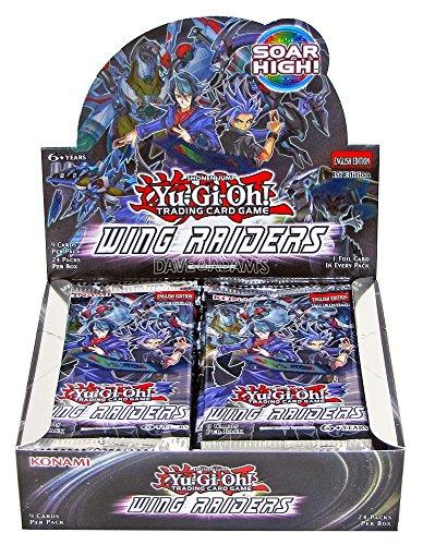 Yugioh Wing Raiders ARC-V 1st Edition Booster Box Factory Sealed - 24 packs of 9 cards