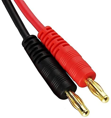 YUNIQUE Espana 2 Piezas Cable de Carga EC5 Conector de Alambre a 4.0mm Banana Plug