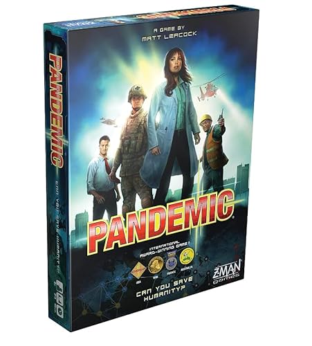 Z-Man Games Pandemic Board Game 2-4 Players