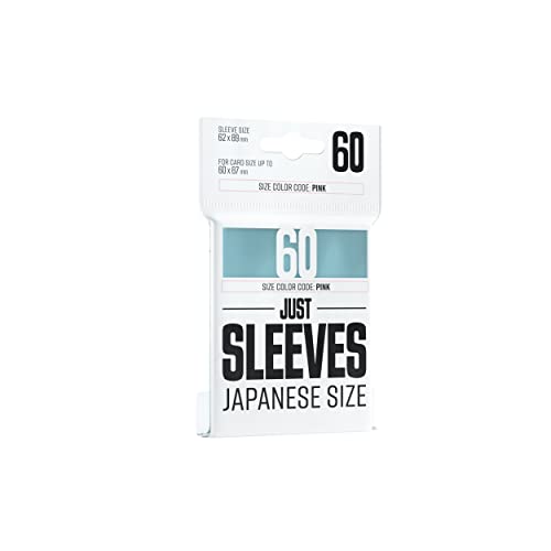 Asmodee - Just Sleeves - Japanese Size - Clear