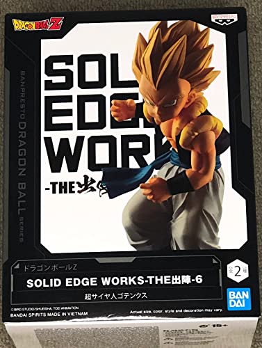 Banpresto Figura de Accion Gotenks Super Saiyan Dragon Ball Z – Solid Edge Works Vol.6 13cm BP18740 Multicolor