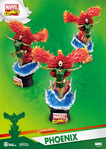 Beast Kingdom- Figura Diorama Jean Grey Felix X-Men Marvel 15cm Muñecos acción, Multicolor (97954)