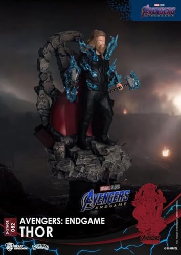 Beast Kingdom - Marvel Avengers Endgame: Thor Diorama Stage D-Stage Figura Estatua