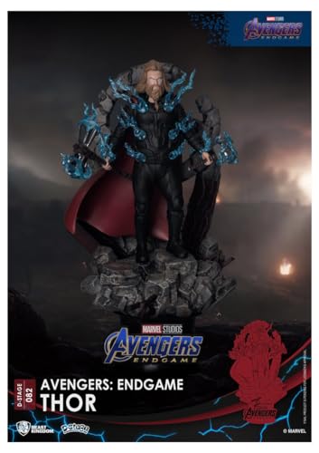 Beast Kingdom - Marvel Avengers Endgame: Thor Diorama Stage D-Stage Figura Estatua