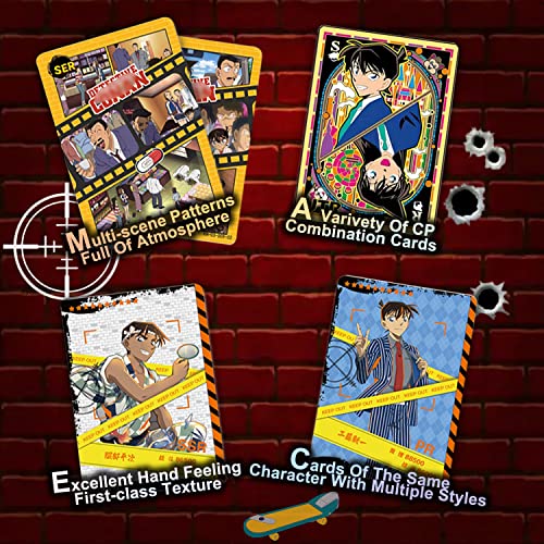 Booster Box Detective-Conan Game Card Trading Cards Card Pack Trading Card Booster Box Anime Games TCG CCG(30 Hojas por Caja, 5 Hojas por Paquete)(Chino) ([Conan2-3] 1 Caja)