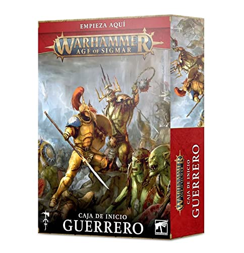 Caja de Inicio Guerrero - Warhammer Age of Sigmar - Miniaturas Empieza Aquí en Castellano