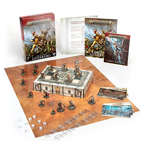 Caja de Inicio Guerrero - Warhammer Age of Sigmar - Miniaturas Empieza Aquí en Castellano