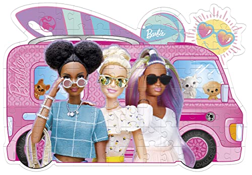 Clementoni Barbie 104 Piezas Puzzle Infantil A Partir De 6 Años (27162), Multicolor, Talla única