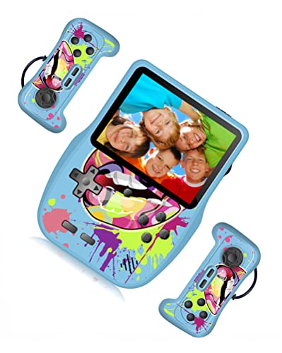CZT 3,8 Pulgadas Escritorio Consola de Juegos Retro Mando Dual 520 Juegos incorporados TV APAGADA Sistema de Video Juego electronico Consola de Juegos portátil para niños