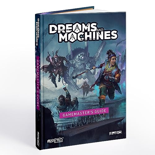 Dreams and Machines: Gamemaster's Guide - Libro de RPG de tapa dura, Juegos de rol, GM Evera Prime World Information, Modiphius