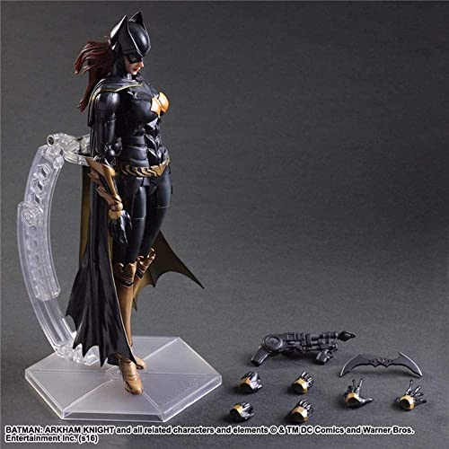 ENFILY Change Justice League Batman Arkham Knight Batwoman - Estatua de juguete hecha a mano, decoración de mesa de PVC, colección artesanal, regalo de altura de 26 cm