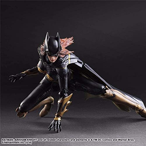 ENFILY Change Justice League Batman Arkham Knight Batwoman - Estatua de juguete hecha a mano, decoración de mesa de PVC, colección artesanal, regalo de altura de 26 cm