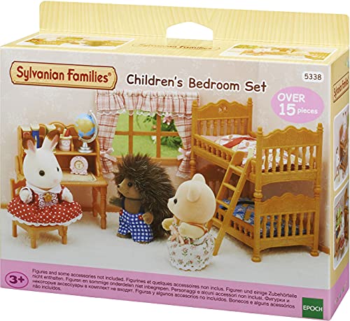 EPOCH Sylvanian Families - 5338 - Set Habitación de los niños & Sylvanian Families - 5339 - Set de salón de hogar