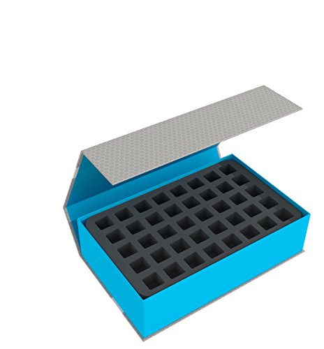 Feldherr Magnetic Box Azul es Compatible con Star Wars Destiny - 80 Dados