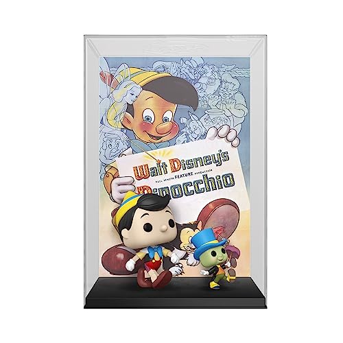 Funko Pop! Movie Poster: Disney - Pinocchio - Figura de Vinilo Coleccionable - Idea de Regalo- Mercancia Oficial - Juguetes para Niños y Adultos - Muñeco para Coleccionistas y Exposición