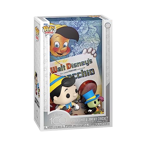 Funko Pop! Movie Poster: Disney - Pinocchio - Figura de Vinilo Coleccionable - Idea de Regalo- Mercancia Oficial - Juguetes para Niños y Adultos - Muñeco para Coleccionistas y Exposición