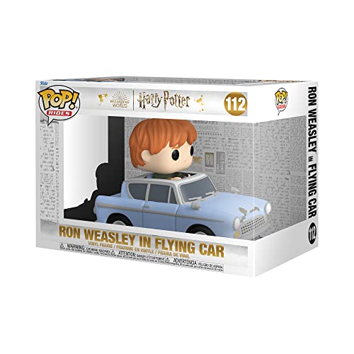 Funko POP! Ride Súper Deluxe: Harry Potter Chamber Of Secrets 20th - Ron Weasley Con Car - Figuras Miniaturas Coleccionables Para Exhibición - Idea De Regalo - Mercancía Oficial - Fans De Movies
