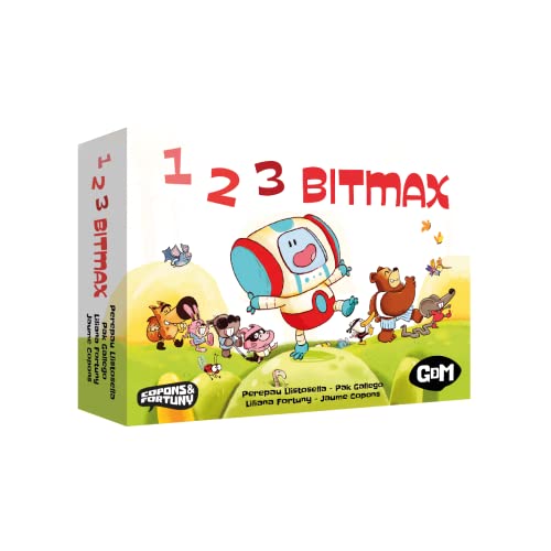 GDM - 1 2 3 BITMAX - Juego de Mesa - Light Memory Game - De 2 a 6 Jugadores - A Partir de 4 años. 10 min.