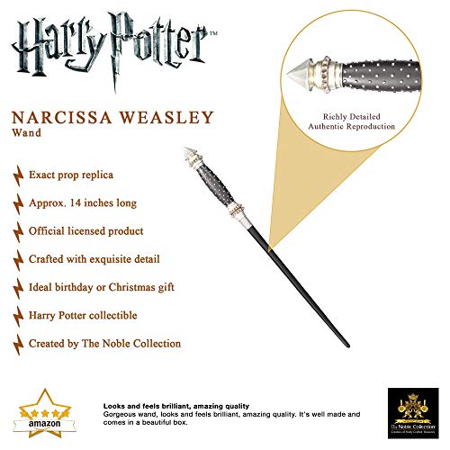 Harry Potter - Réplica de Varita mágica Narcissa Malfoy 38 cm