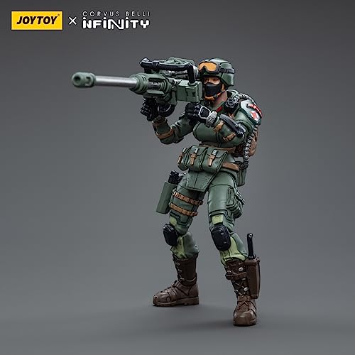 HiPlay JoyToy × Infinity - Juego completo de figuras de acción de ciencia ficción a escala 1/18 con licencia oficial, Ariadna Tankhunter Regiment 2