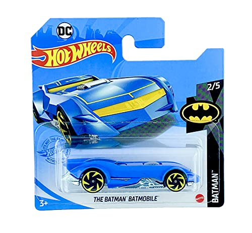 Hot Wheels The Batman Batmobile (azul) 2/5 Batman 2021 - 56/250 (tarjeta corta) GRX87