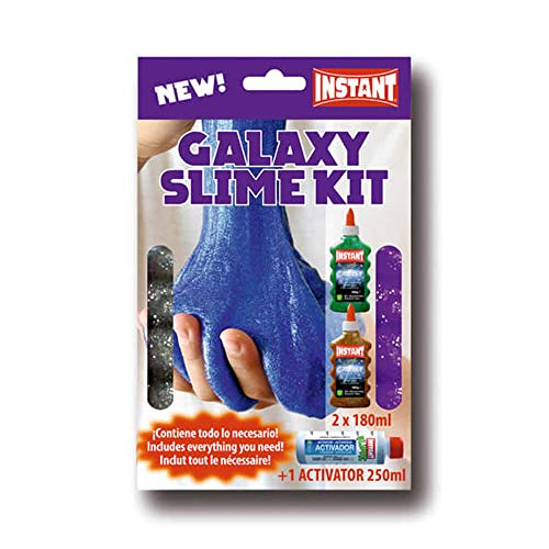 Instant Slime Kit Galaxy - 2 Galaxy Glue 180ml + Activador 250ml - 18941