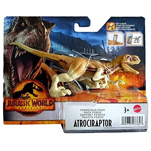 Jurassic World Dominion Ferocious Pack Atrociraptor - Figura de acci n de dinosaurio