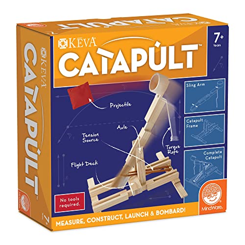 Keva - Catapult, juego de construcción (Mindware 48143) , color/modelo surtido