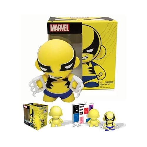 Kidrobot Vinyl - Marvel Munny Wolverine 4" Yellow