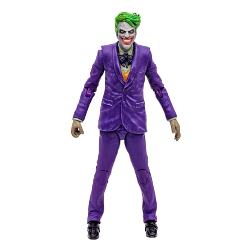 Lansay McFarlane Toys - DC Multiverse - The Joker - The Deadly Duo - Gold Label - Figura de colección y Accesorios - Personajes de Comics - A Partir de 12 años