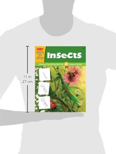 Learn to Draw Insects: Step-by-Step Instructions for 26 Creepy Crawlies